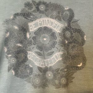 Lucky Brand Olive Graphic Tee